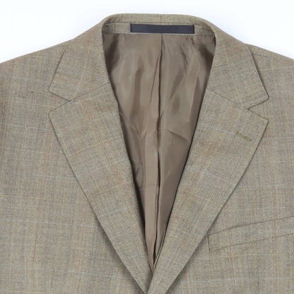 Mens UK Size 42 Marks and Spencer Regular Beige Suit Jacket