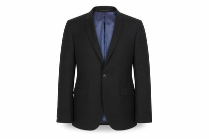 Mens UK Size 40 Topman Regular Black Suit Jacket