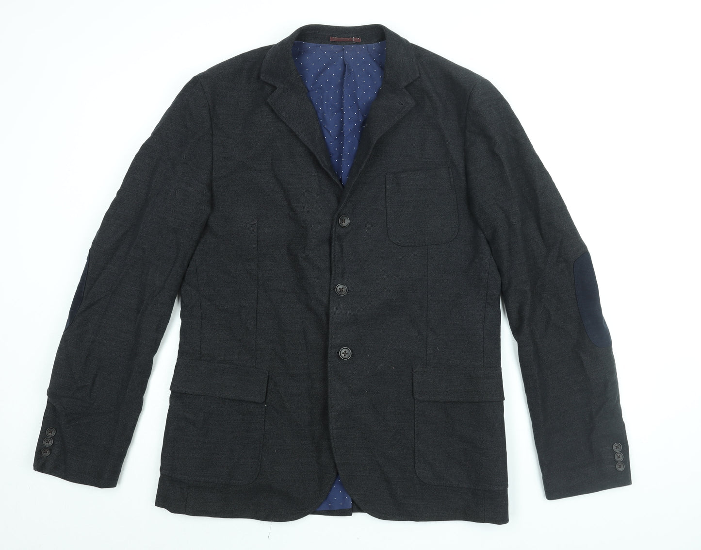 Mens UK Size 44 NEXT Regular Black Suit Jacket