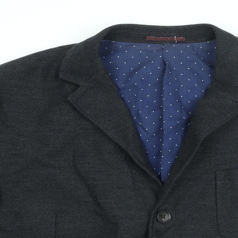 Mens UK Size 44 NEXT Regular Black Suit Jacket