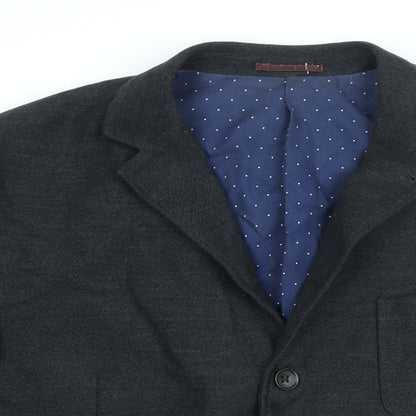 Mens UK Size 44 NEXT Regular Black Suit Jacket