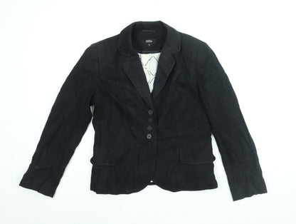 Womens UK Size 12 Marks and Spencer Black Jacket