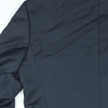 Mens UK Size 38 Zara Regular Blue Suit Jacket