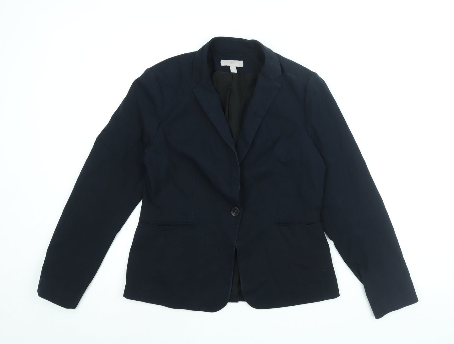 Womens UK Size 10 H&M Blue Jacket