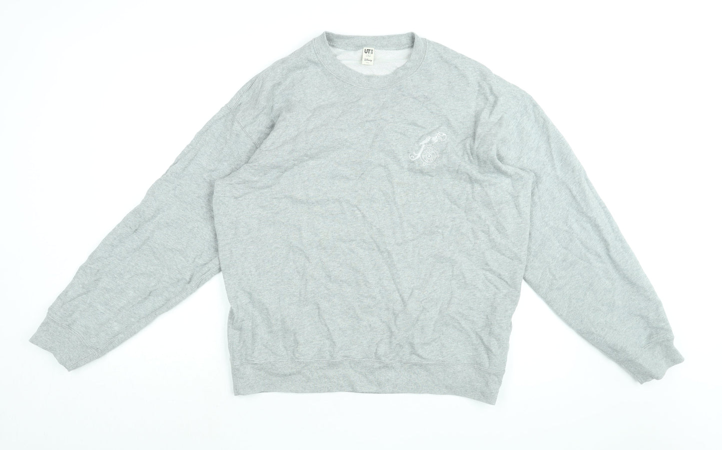 Womens UK Size L Disney Grey Pullover Sweatshirt