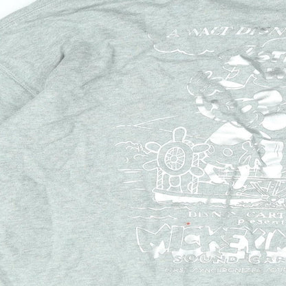 Womens UK Size L Disney Grey Pullover Sweatshirt