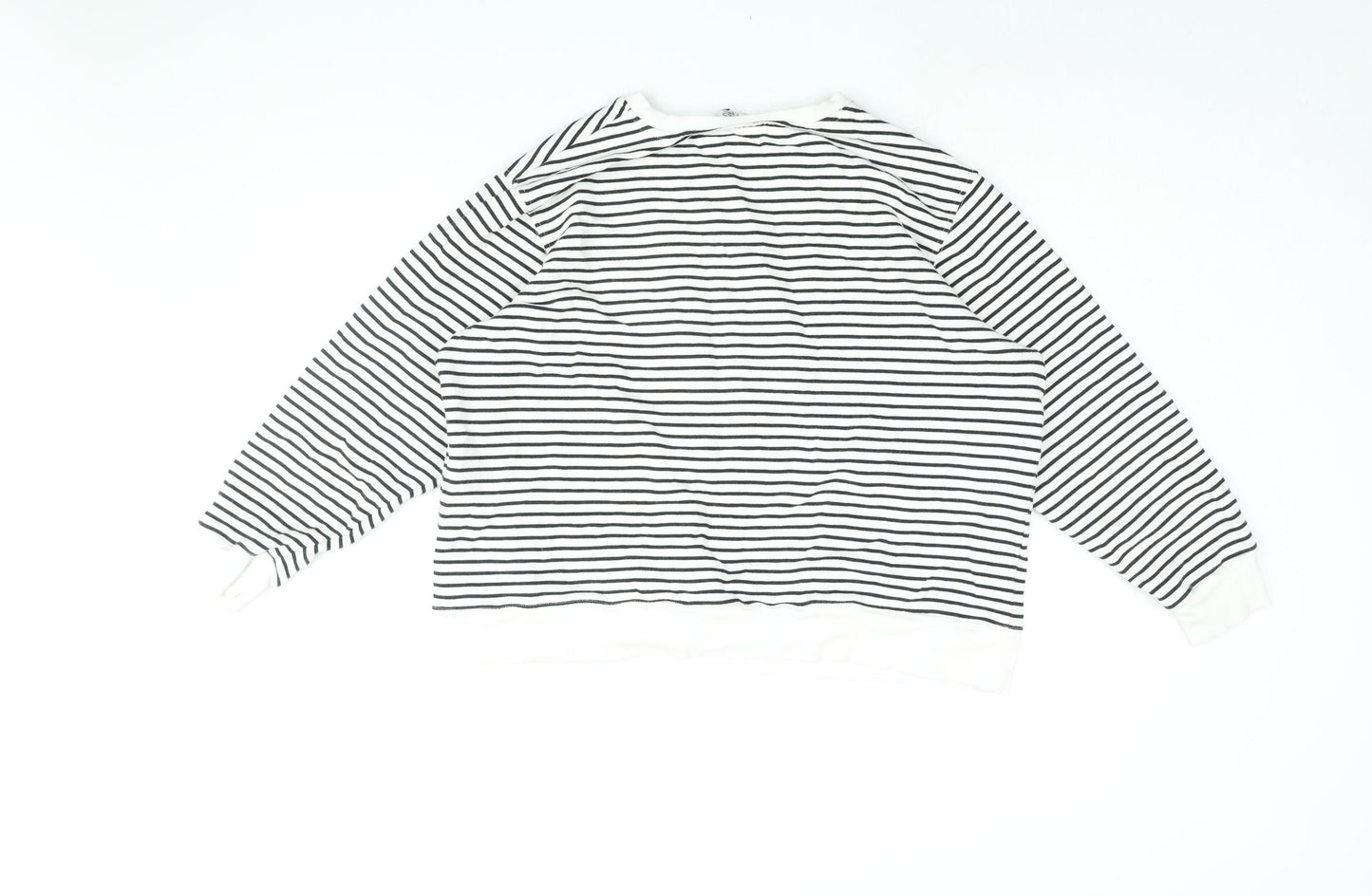 Womens UK Size L Marks and Spencer White Pullover Sweatshirt