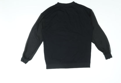 Womens UK Size 10 Disney Black Pullover Sweatshirt
