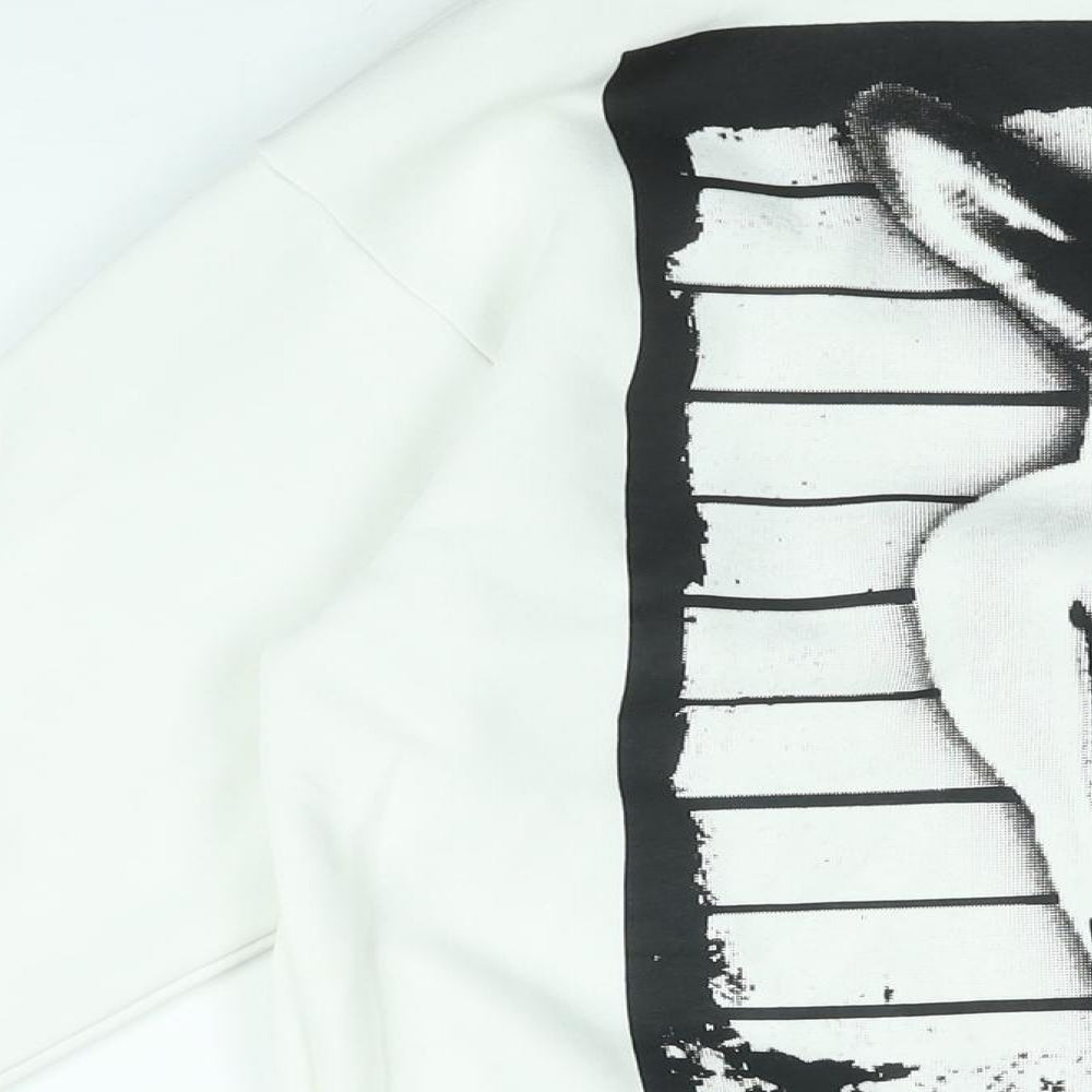 Shrek Womens White Cotton Pullover Sweatshirt Size XS Pullover - Donkey Shrek
