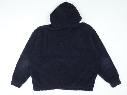 Mens UK Size L ASOS Blue Pullover Hoodie