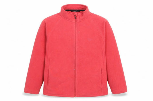 Womens UK Size M Cotton Traders Red Full Zip Sweatshirt