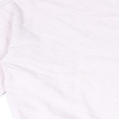 Supersuperficial Womens Pink Cotton Pullover Sweatshirt Size S Pullover - House Print