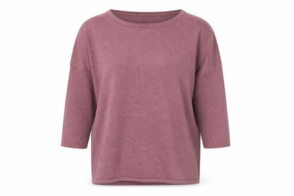 Womens UK Size S Saint Tropez Pink Basic T-Shirt