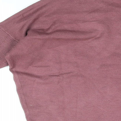 Womens UK Size S Saint Tropez Pink Basic T-Shirt