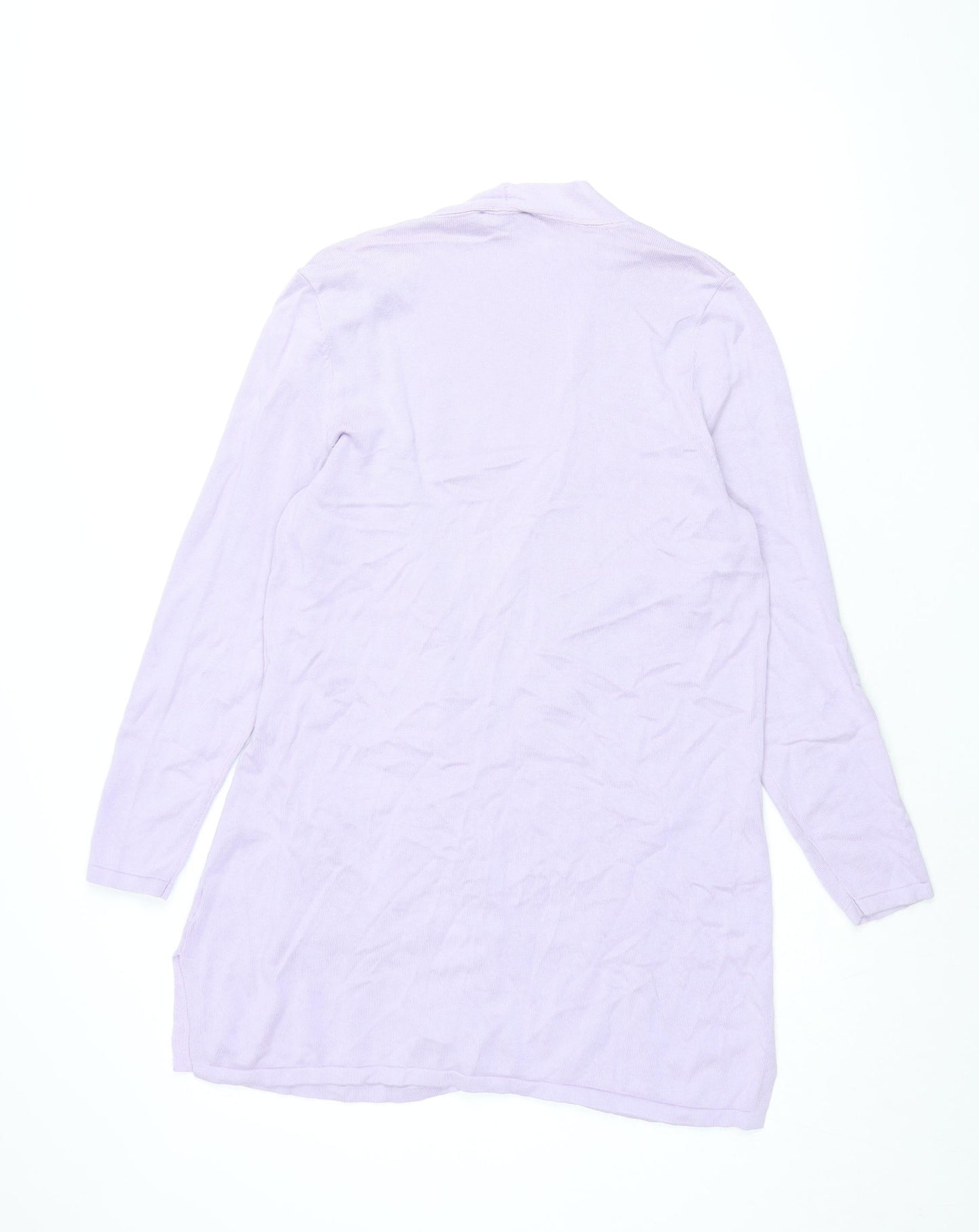 Womens UK Size L Isaac Mizrahi Purple Cardigan Jumper