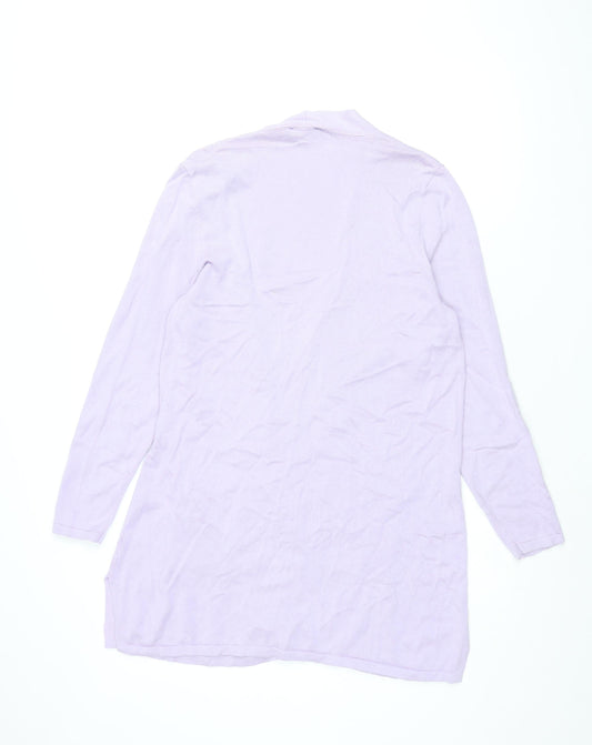 Womens UK Size L Isaac Mizrahi Purple Cardigan Jumper