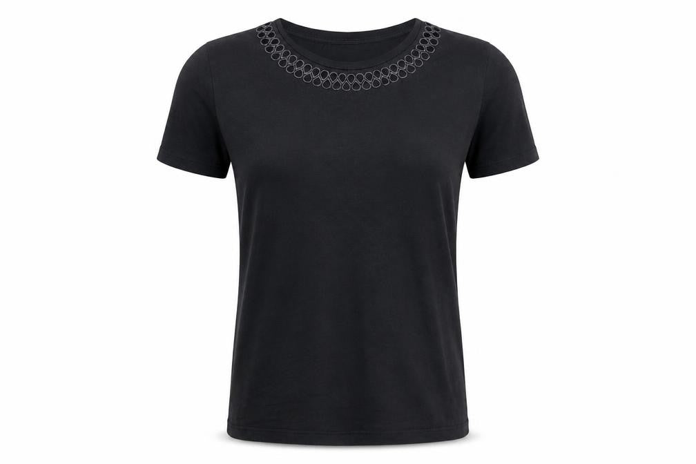 Womens UK Size 10 Jack Wills Black Tunic T-Shirt