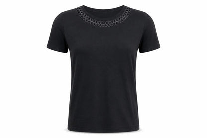 Womens UK Size 10 Jack Wills Black Tunic T-Shirt