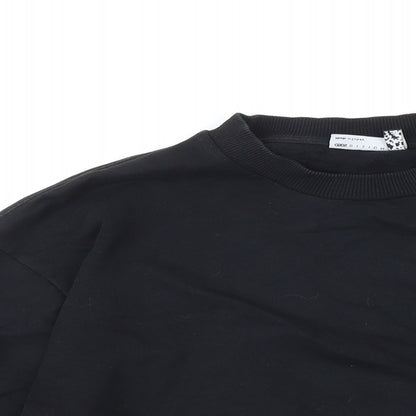 Womens UK Size 4 ASOS Black Pullover Sweatshirt