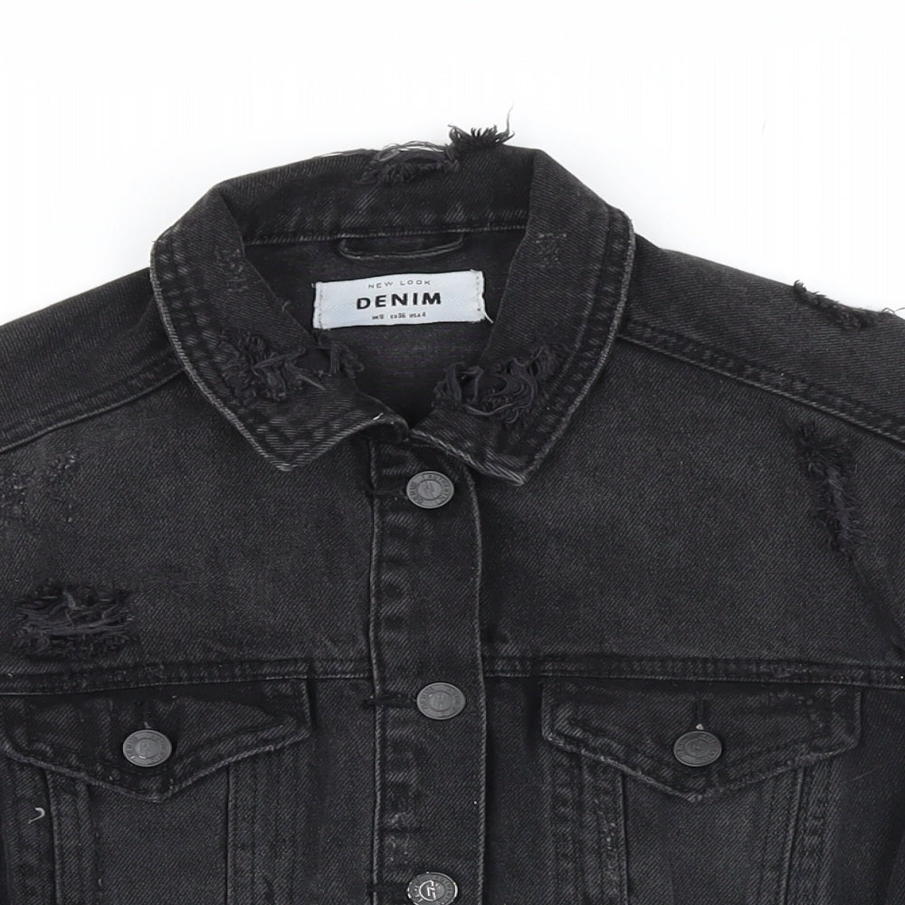 Womens UK Size 8 New Look Black Jacket