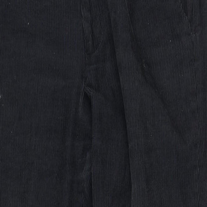 Mens UK Size 32 in M&S Regular Fit  Black Trousers