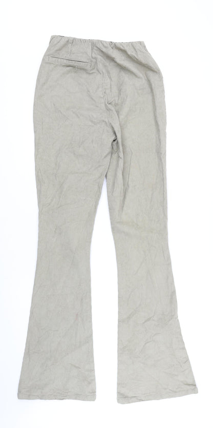 Womens UK Size 10 ASOS Regular Fit  Green Trousers