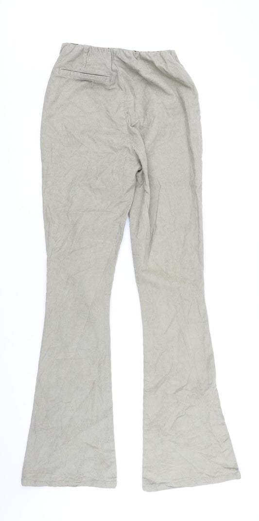 Womens UK Size 10 ASOS Regular Fit  Green Trousers