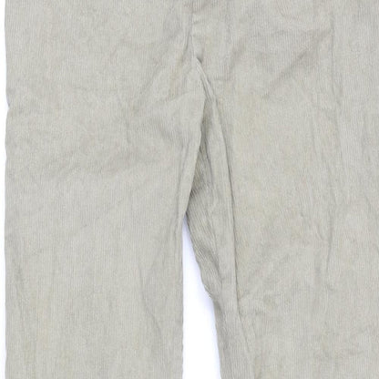 Womens UK Size 10 ASOS Regular Fit  Green Trousers