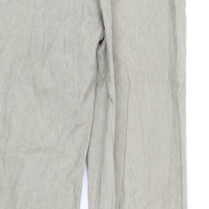 Womens UK Size 10 ASOS Regular Fit  Green Trousers