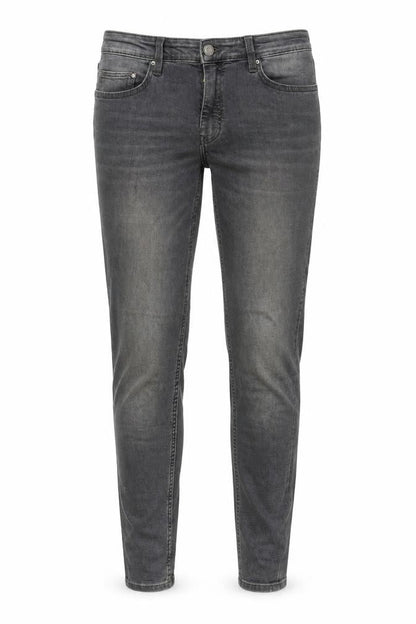 Womens UK Size 10 H&M Regular Fit Skinny Grey Jeans