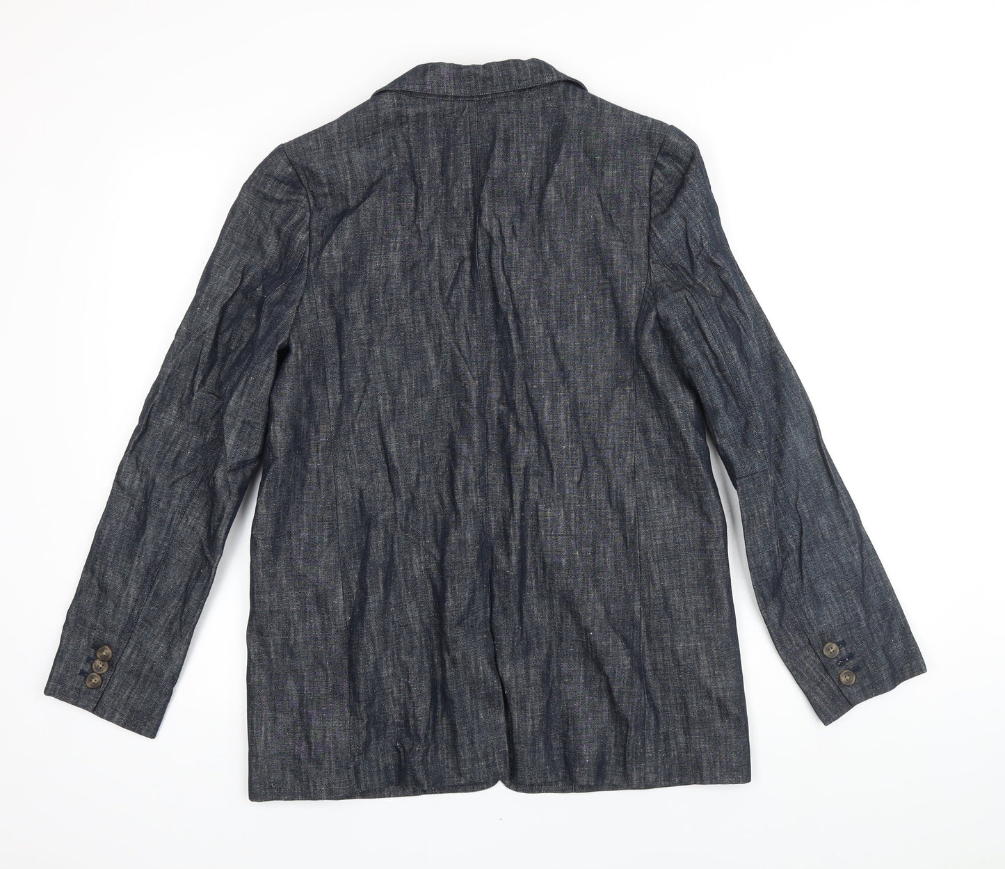 Womens UK Size 10 M&S Blue Jacket