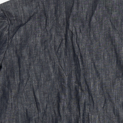 Womens UK Size 10 M&S Blue Jacket