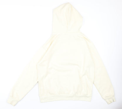 Womens UK Size 10 Disney Ivory Pullover Hoodie