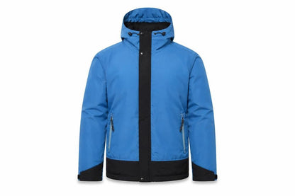 Mens UK Size S Five Centimetre Blue Rain Coat