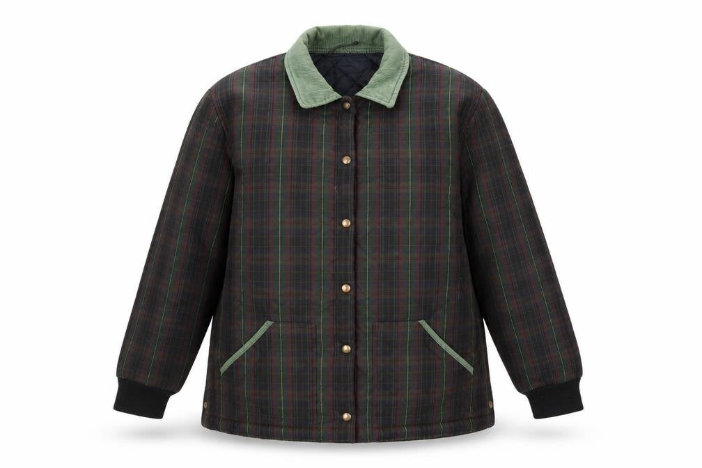 Womens UK Size 22 Country Casuals Multicoloured Quilted Coat