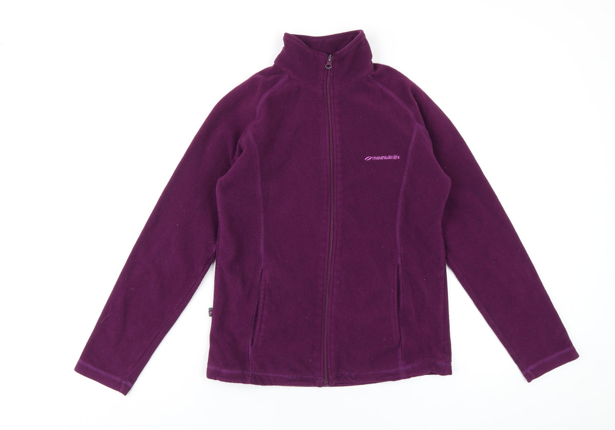 Womens UK Size 8 Mountain Life Purple Jacket