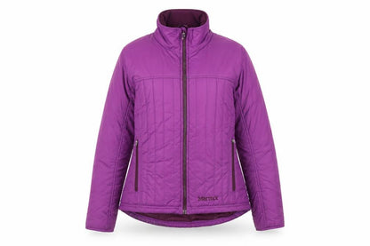 Womens UK Size S Marmot Purple Puffer Jacket