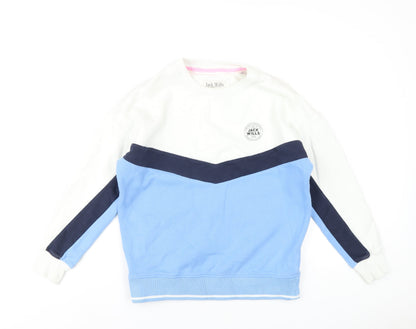 Womens UK Size 8 Jack Wills Blue Pullover Sweatshirt