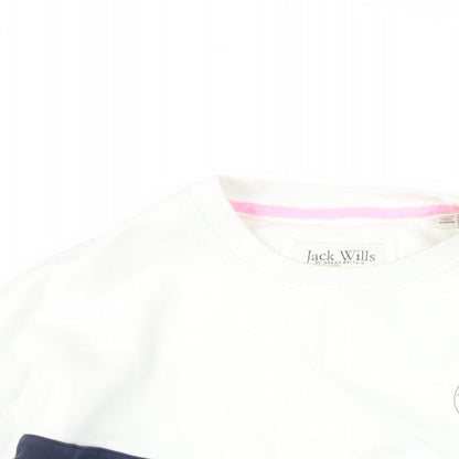 Womens UK Size 8 Jack Wills Blue Pullover Sweatshirt