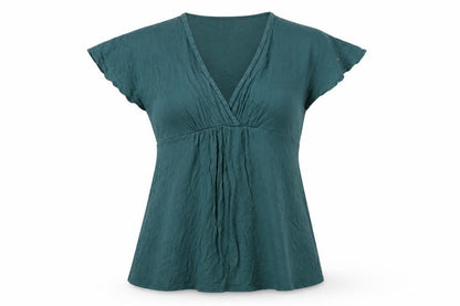 Womens UK Size 12 Blooming Marvellous Green Basic T-Shirt