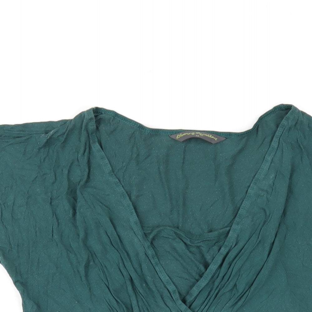 Womens UK Size 12 Blooming Marvellous Green Basic T-Shirt