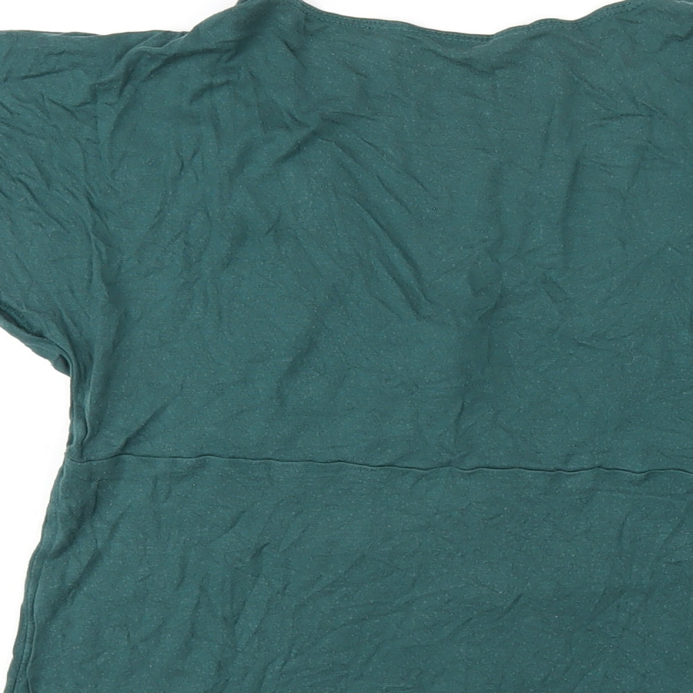 Womens UK Size 12 Blooming Marvellous Green Basic T-Shirt