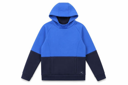 Decathlon Boys Blue Polyester Pullover Hoodie Size 12-13 Years Pullover