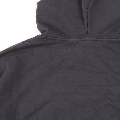 H&M Girls Grey Cotton Pullover Hoodie Size 14 Years Pullover - Garfield