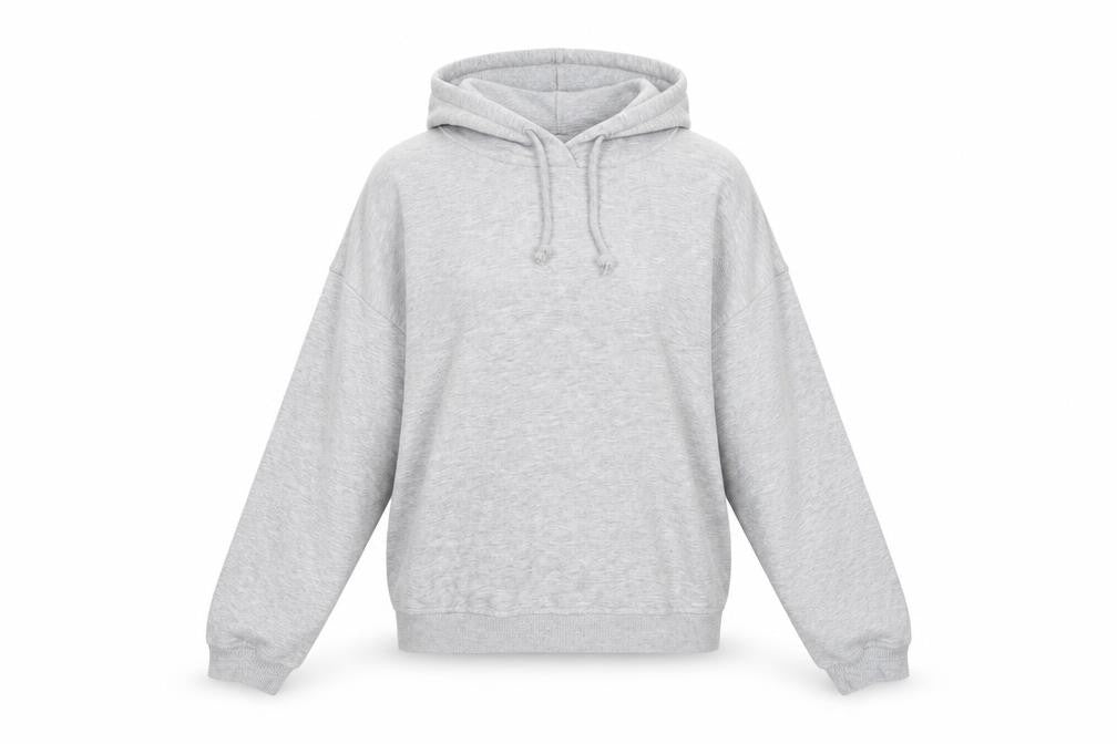 Womens UK Size S Brave Soul Grey Pullover Hoodie