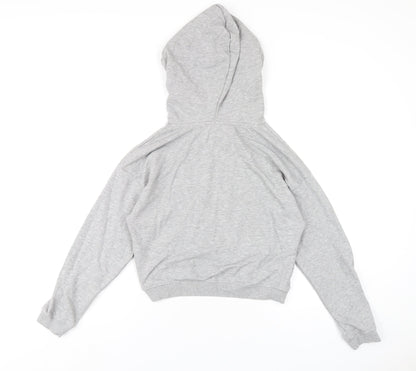 Brave Soul Womens Grey Cotton Pullover Hoodie Size S Pullover