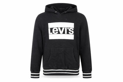 Mens UK Size S Levi's Black Pullover Hoodie