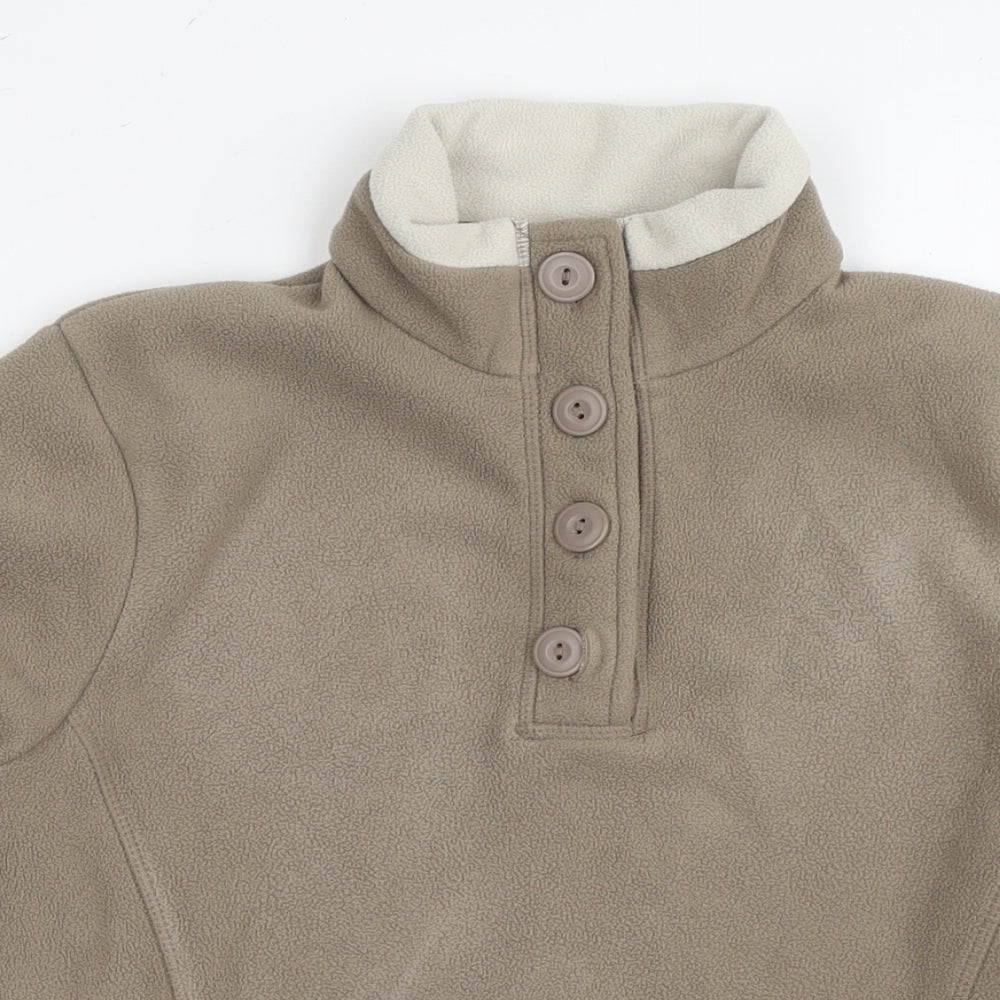 Womens UK Size 14 Marks and Spencer Beige Pullover Sweatshirt