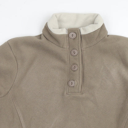 Womens UK Size 14 Marks and Spencer Beige Pullover Sweatshirt