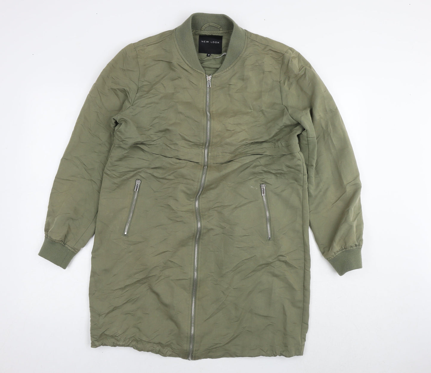 Womens UK Size 12 New Look Green Jacket